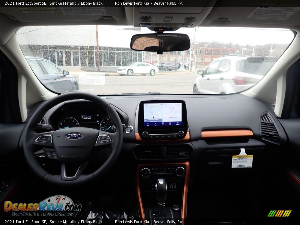2021 Ford EcoSport SE Smoke Metallic / Ebony Black Photo #15