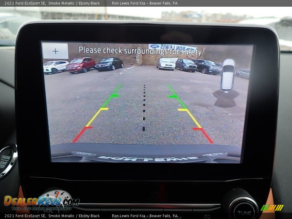 2021 Ford EcoSport SE Smoke Metallic / Ebony Black Photo #20
