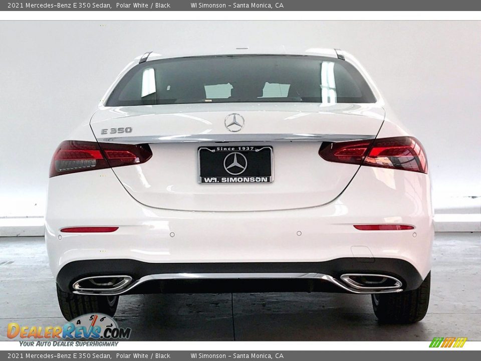 2021 Mercedes-Benz E 350 Sedan Polar White / Black Photo #3