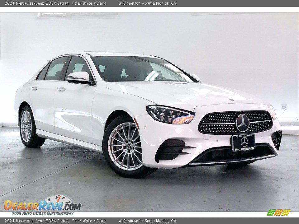 2021 Mercedes-Benz E 350 Sedan Polar White / Black Photo #12