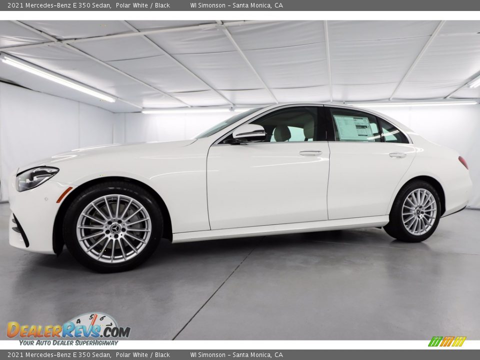 2021 Mercedes-Benz E 350 Sedan Polar White / Black Photo #6