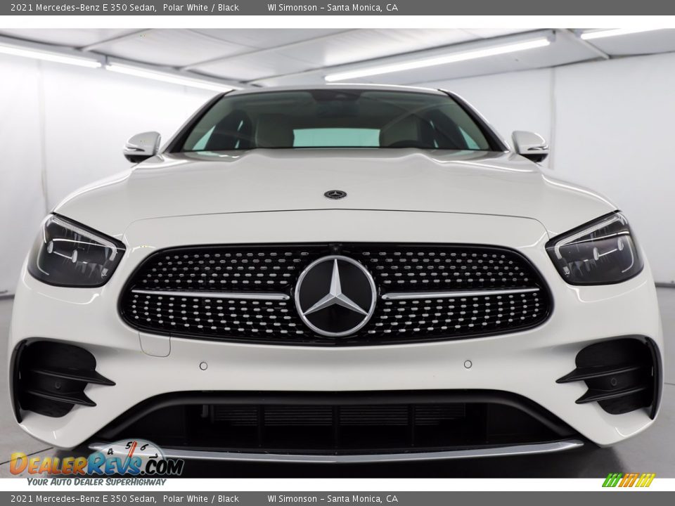 2021 Mercedes-Benz E 350 Sedan Polar White / Black Photo #7