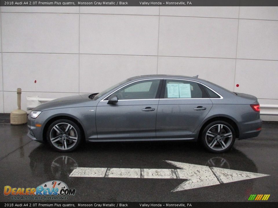 Monsoon Gray Metallic 2018 Audi A4 2.0T Premium Plus quattro Photo #2