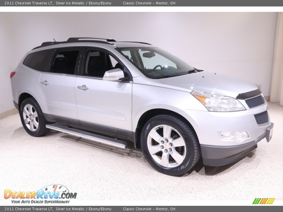 2011 Chevrolet Traverse LT Silver Ice Metallic / Ebony/Ebony Photo #1