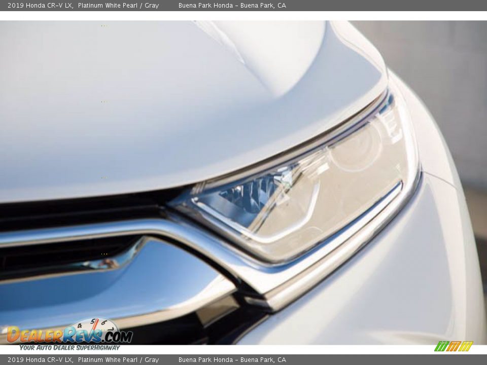 2019 Honda CR-V LX Platinum White Pearl / Gray Photo #9