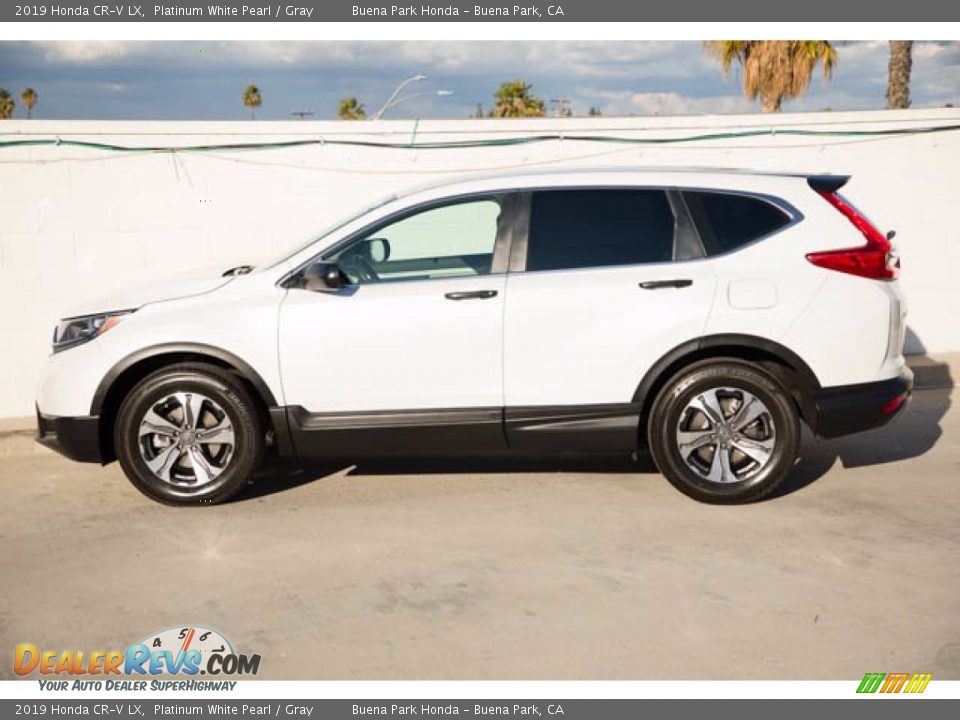 2019 Honda CR-V LX Platinum White Pearl / Gray Photo #10