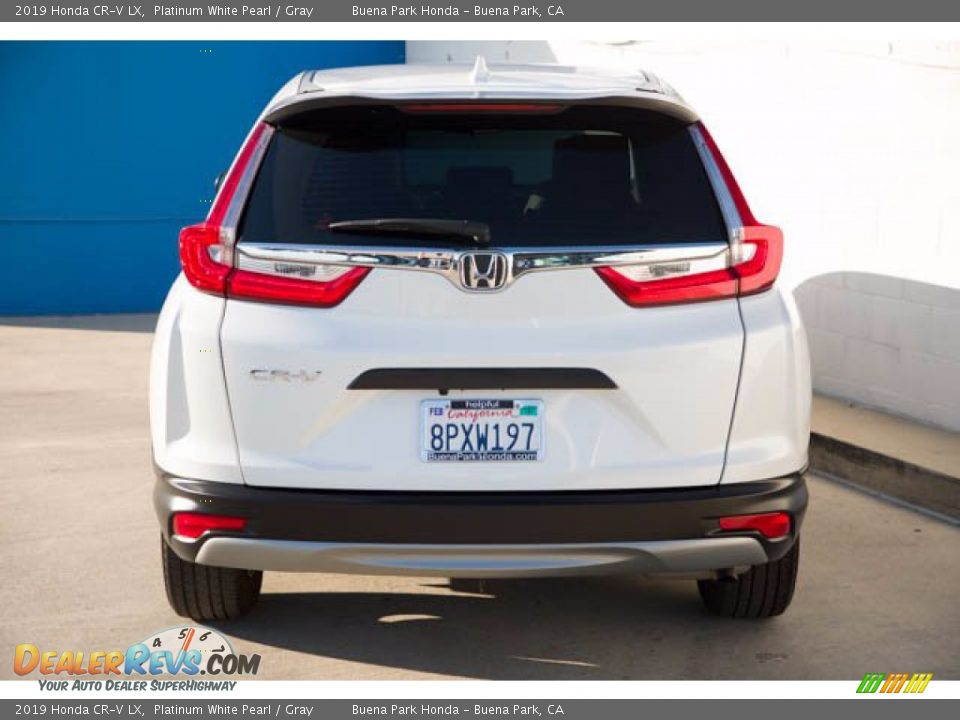 2019 Honda CR-V LX Platinum White Pearl / Gray Photo #11