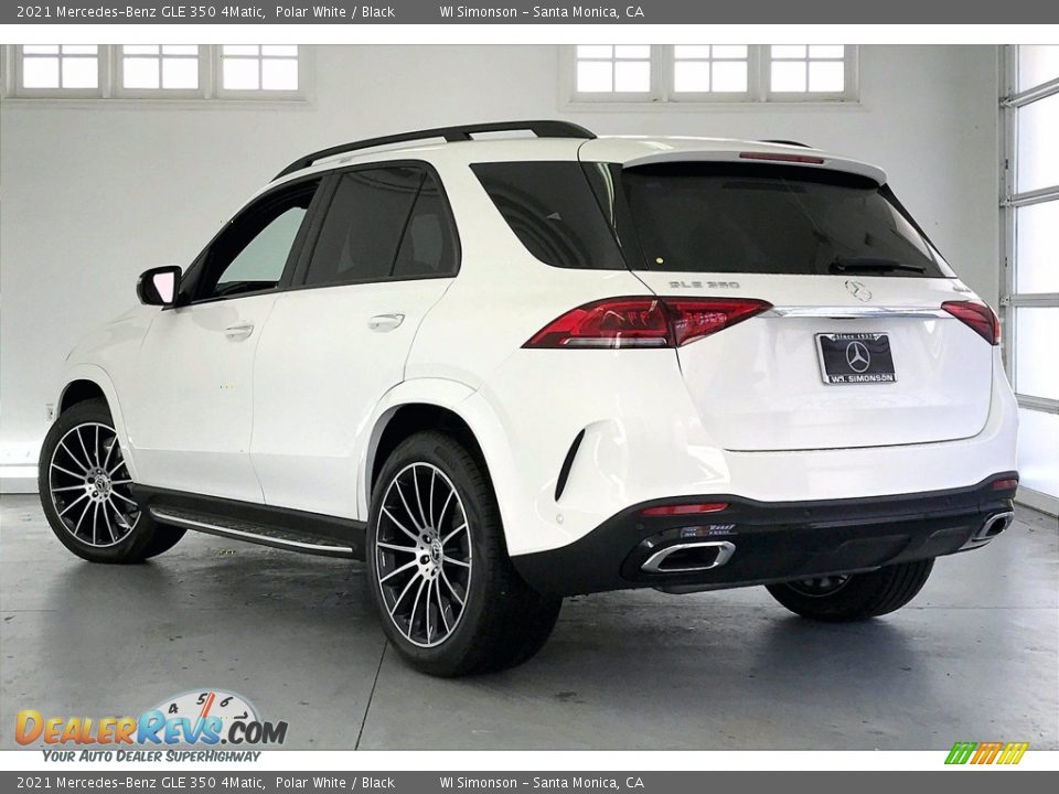 2021 Mercedes-Benz GLE 350 4Matic Polar White / Black Photo #2