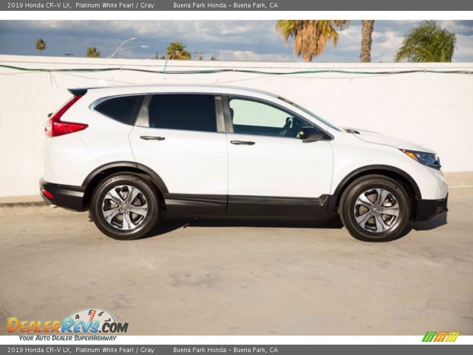 2019 Honda CR-V LX Platinum White Pearl / Gray Photo #12