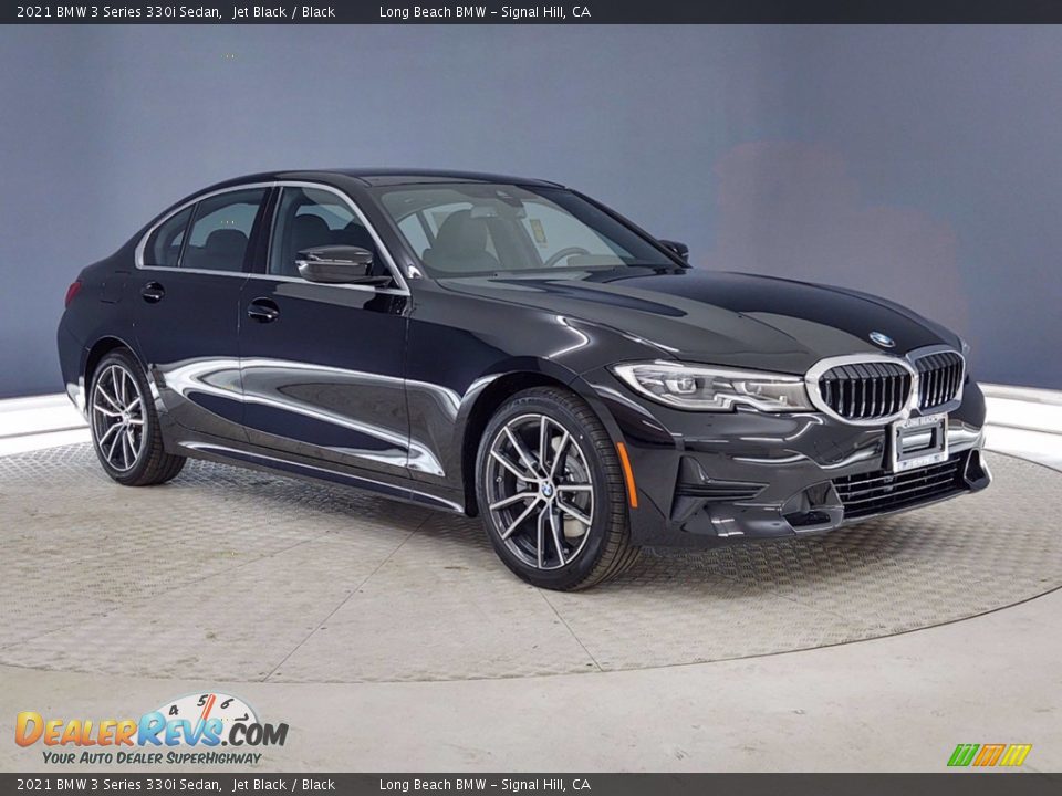 2021 BMW 3 Series 330i Sedan Jet Black / Black Photo #24