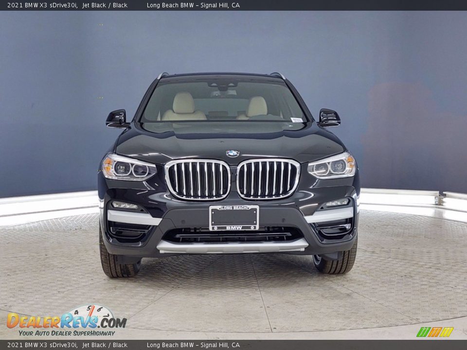 2021 BMW X3 sDrive30i Jet Black / Black Photo #2