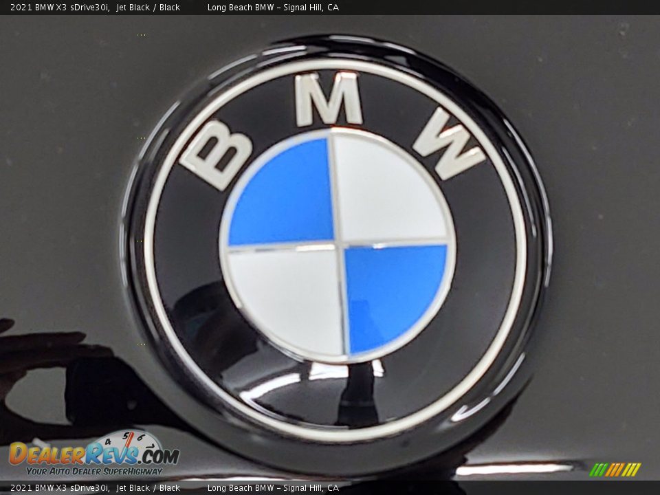 2021 BMW X3 sDrive30i Jet Black / Black Photo #5