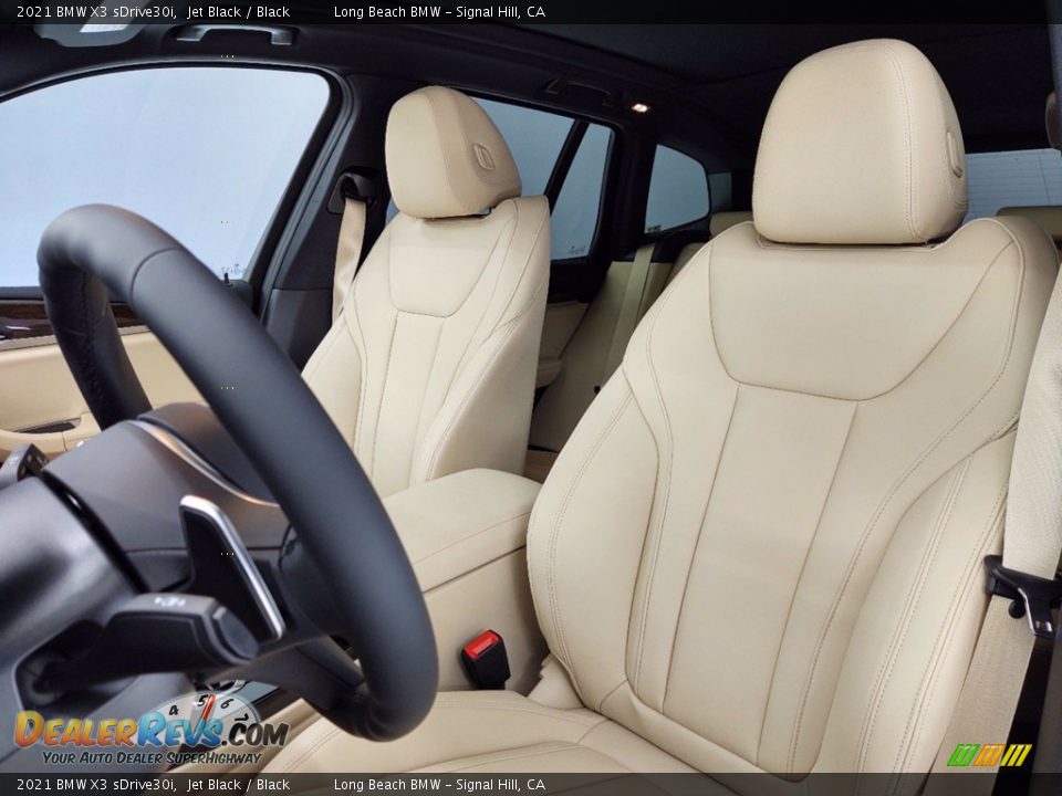 2021 BMW X3 sDrive30i Jet Black / Black Photo #13