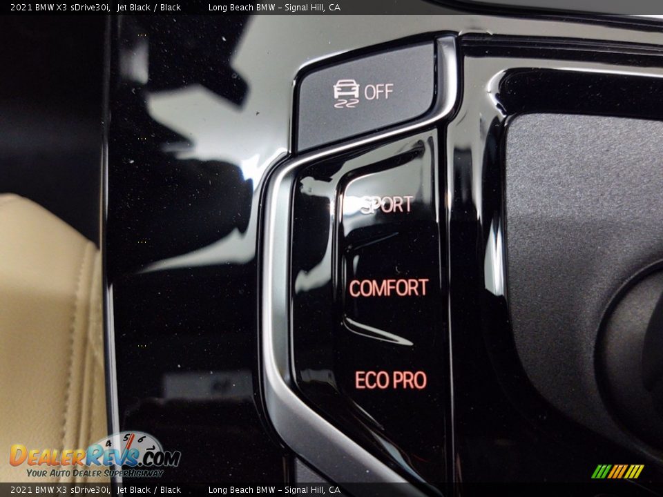 2021 BMW X3 sDrive30i Jet Black / Black Photo #23
