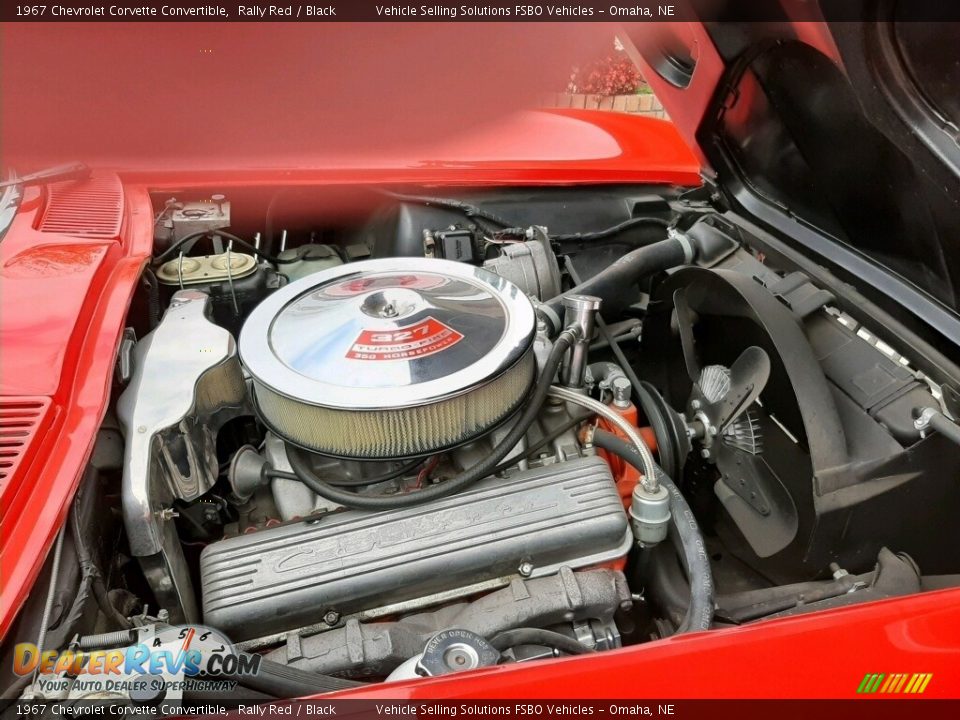 1967 Chevrolet Corvette Convertible 327 cid OHV 16-Valve V8 Engine Photo #2
