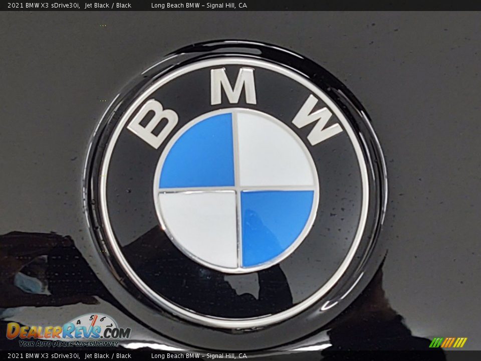 2021 BMW X3 sDrive30i Jet Black / Black Photo #5