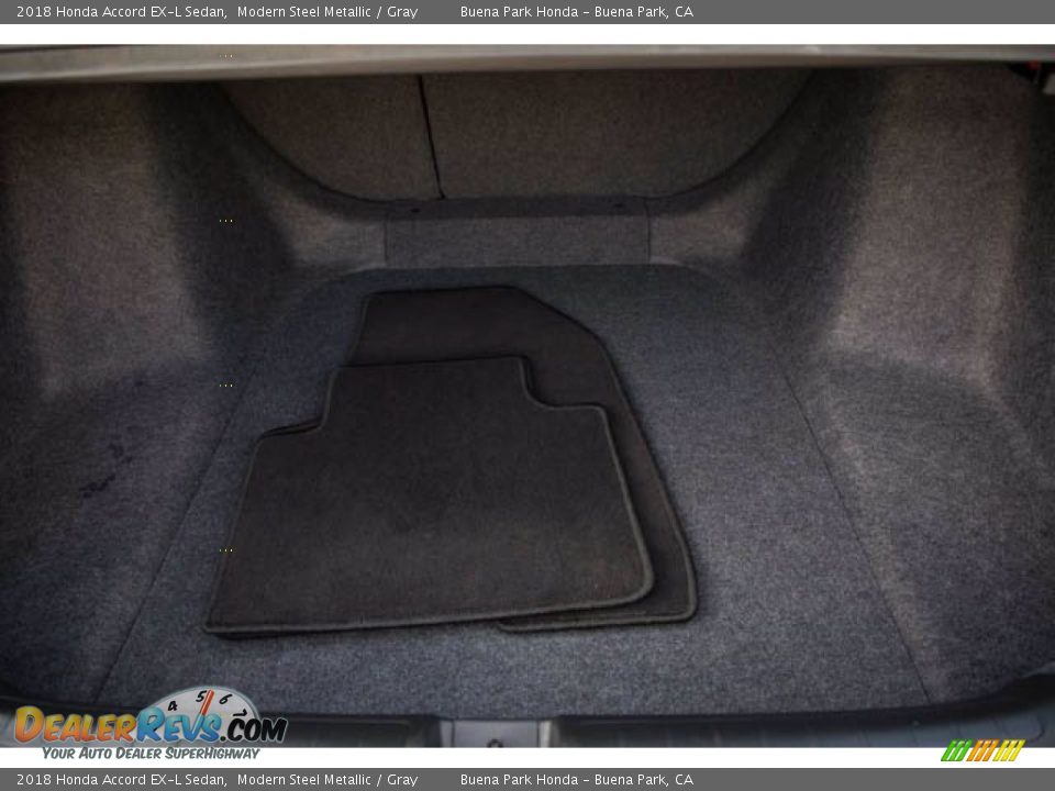 2018 Honda Accord EX-L Sedan Modern Steel Metallic / Gray Photo #21