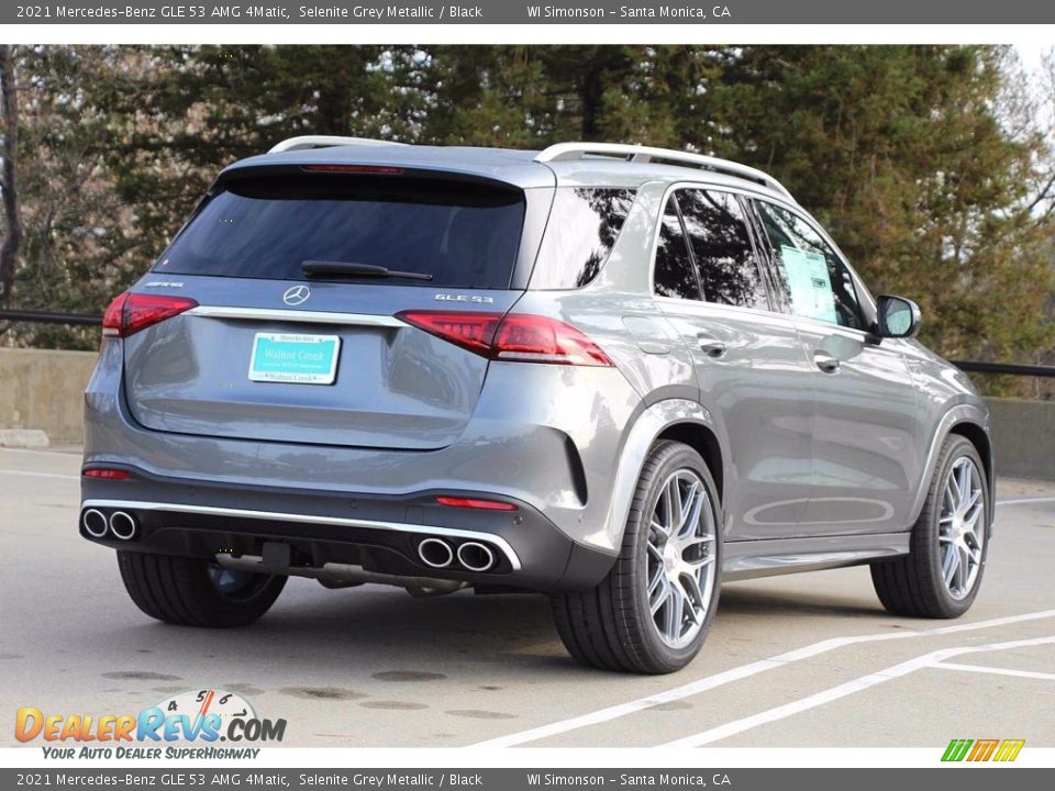 2021 Mercedes-Benz GLE 53 AMG 4Matic Selenite Grey Metallic / Black Photo #5