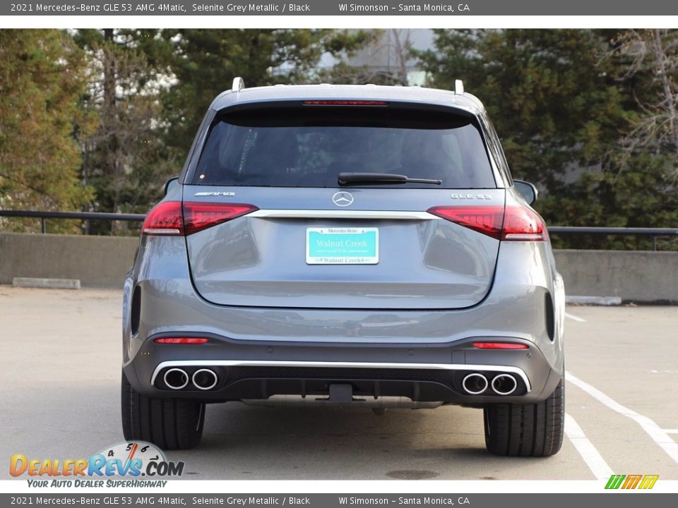 2021 Mercedes-Benz GLE 53 AMG 4Matic Selenite Grey Metallic / Black Photo #6