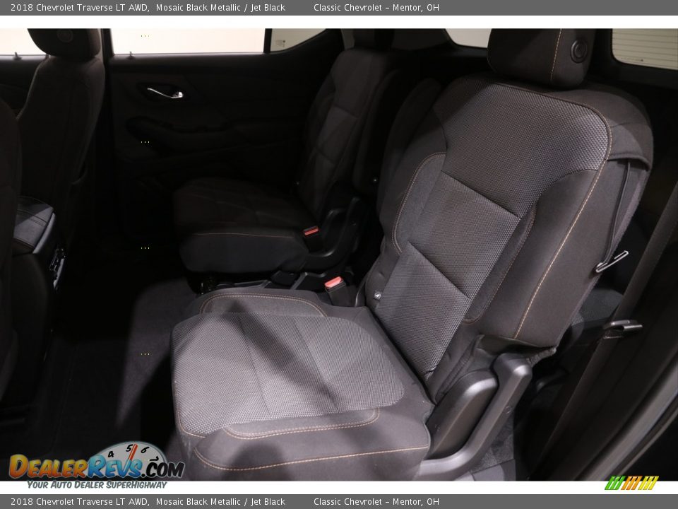 2018 Chevrolet Traverse LT AWD Mosaic Black Metallic / Jet Black Photo #18