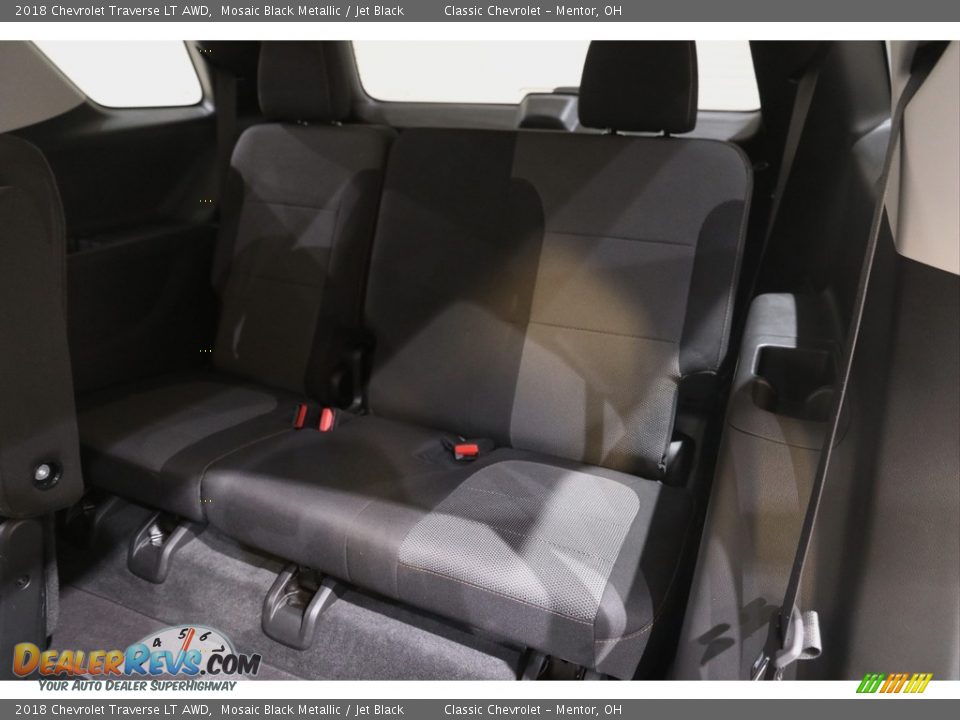2018 Chevrolet Traverse LT AWD Mosaic Black Metallic / Jet Black Photo #19