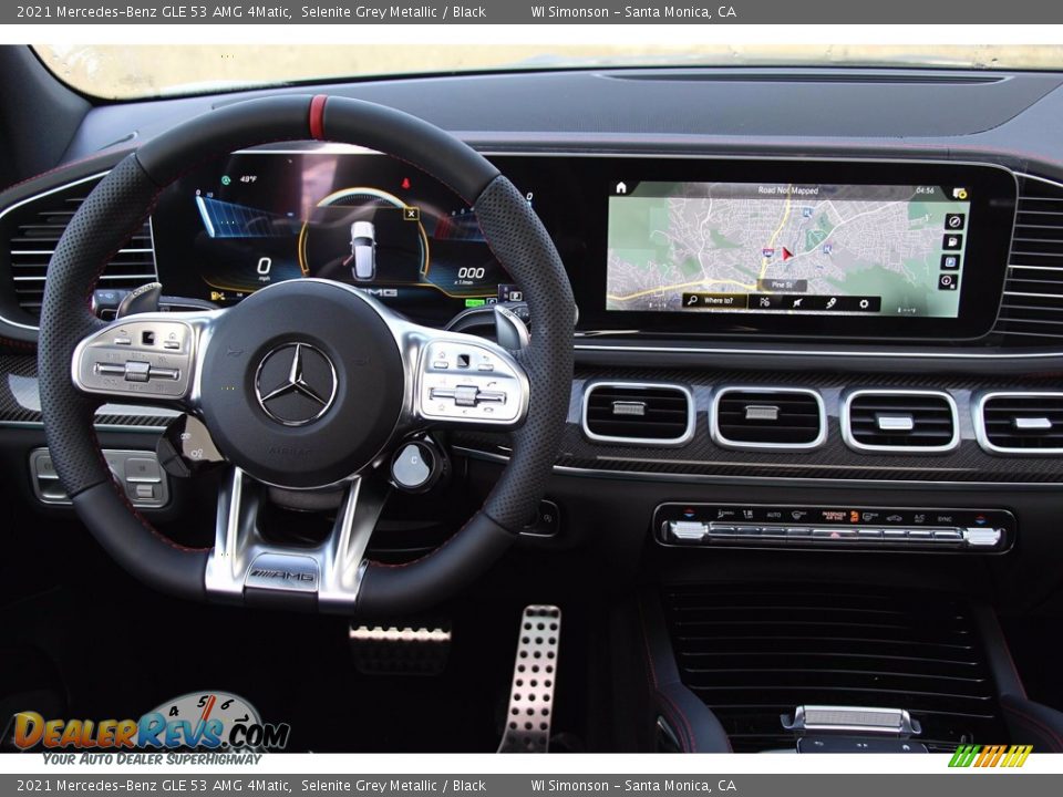 2021 Mercedes-Benz GLE 53 AMG 4Matic Selenite Grey Metallic / Black Photo #13
