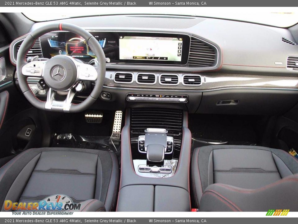 Dashboard of 2021 Mercedes-Benz GLE 53 AMG 4Matic Photo #14