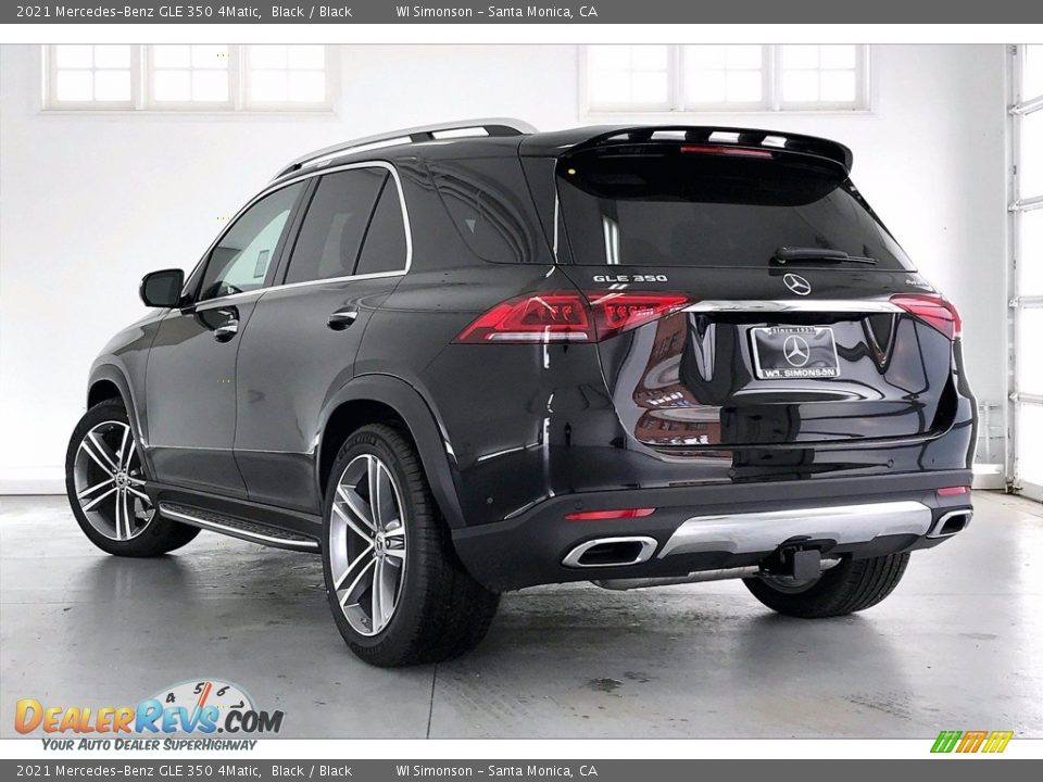 2021 Mercedes-Benz GLE 350 4Matic Black / Black Photo #2