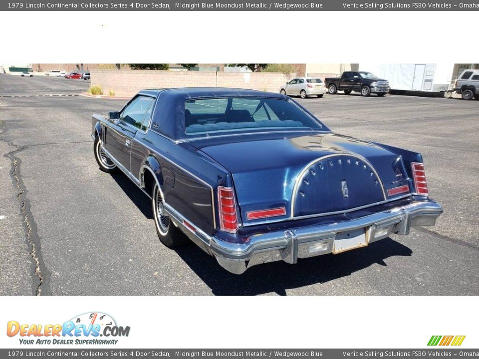 Midnight Blue Moondust Metallic 1979 Lincoln Continental Collectors Series 4 Door Sedan Photo #10