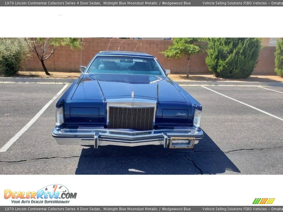 Midnight Blue Moondust Metallic 1979 Lincoln Continental Collectors Series 4 Door Sedan Photo #11