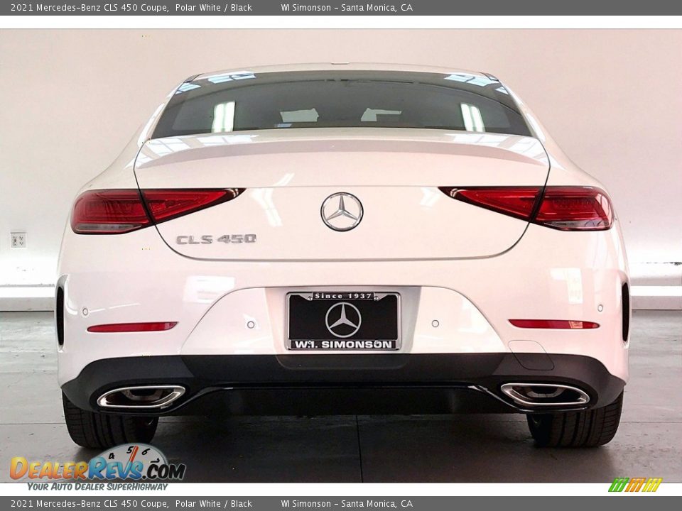 2021 Mercedes-Benz CLS 450 Coupe Polar White / Black Photo #3