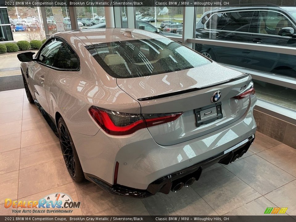 Brooklyn Gray Metallic 2021 BMW M4 Competition Coupe Photo #2