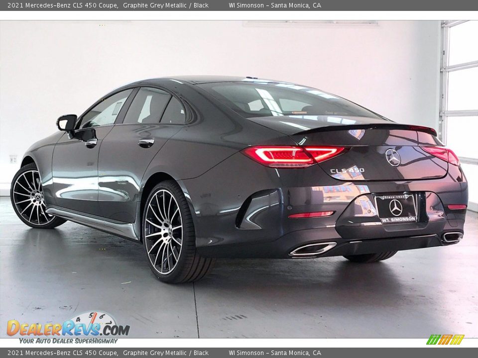 2021 Mercedes-Benz CLS 450 Coupe Graphite Grey Metallic / Black Photo #2