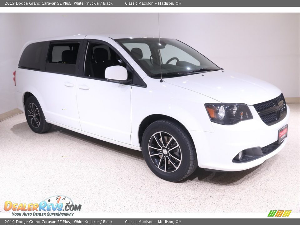 2019 Dodge Grand Caravan SE Plus White Knuckle / Black Photo #1