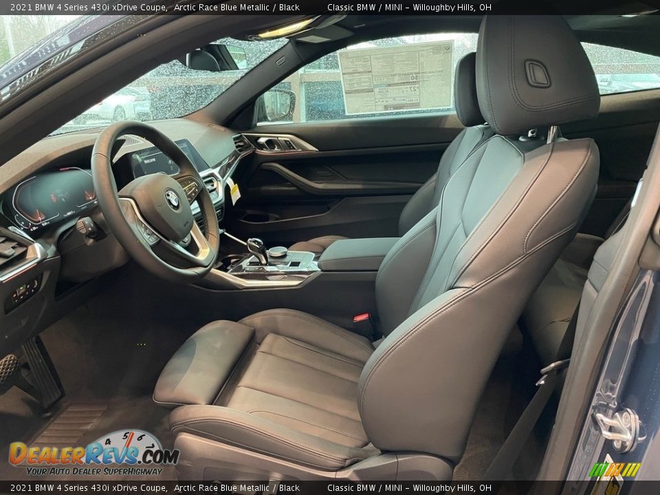 Front Seat of 2021 BMW 4 Series 430i xDrive Coupe Photo #3