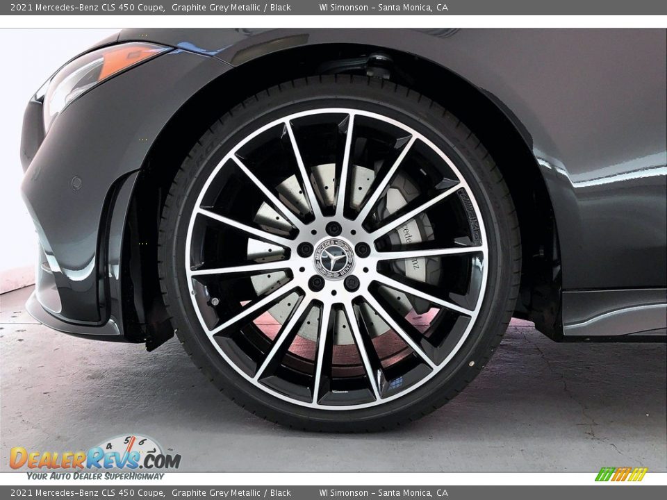 2021 Mercedes-Benz CLS 450 Coupe Graphite Grey Metallic / Black Photo #9