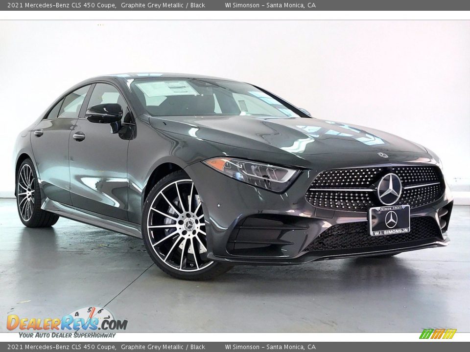 2021 Mercedes-Benz CLS 450 Coupe Graphite Grey Metallic / Black Photo #10
