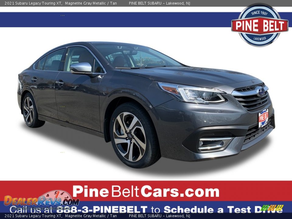 2021 Subaru Legacy Touring XT Magnetite Gray Metallic / Tan Photo #1