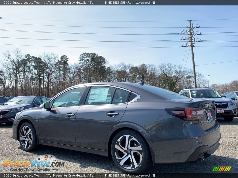 2021 Subaru Legacy Touring XT Magnetite Gray Metallic / Tan Photo #6