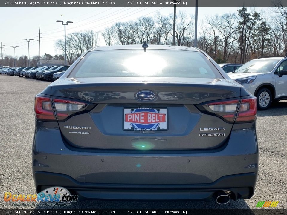 2021 Subaru Legacy Touring XT Magnetite Gray Metallic / Tan Photo #7