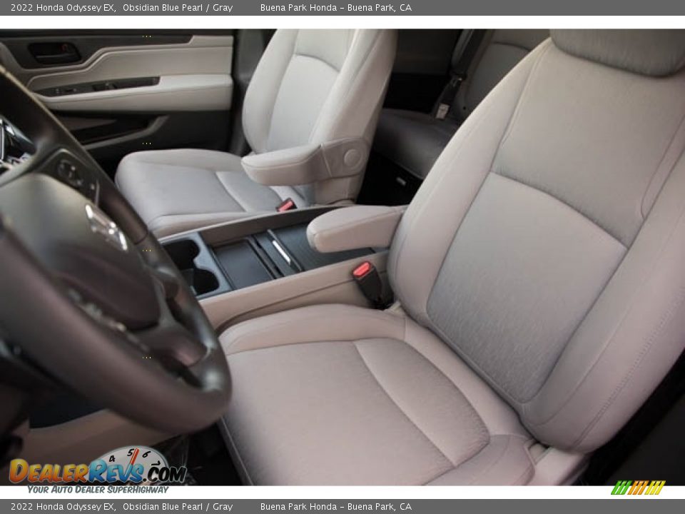 2022 Honda Odyssey EX Obsidian Blue Pearl / Gray Photo #24