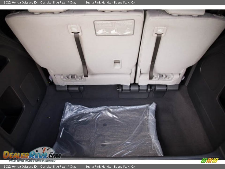 2022 Honda Odyssey EX Obsidian Blue Pearl / Gray Photo #27