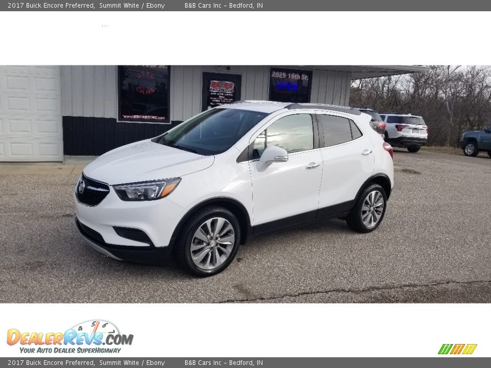 2017 Buick Encore Preferred Summit White / Ebony Photo #1