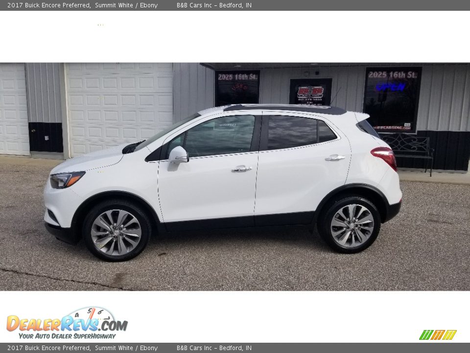 2017 Buick Encore Preferred Summit White / Ebony Photo #2