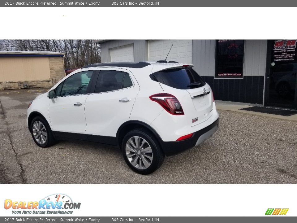 2017 Buick Encore Preferred Summit White / Ebony Photo #3