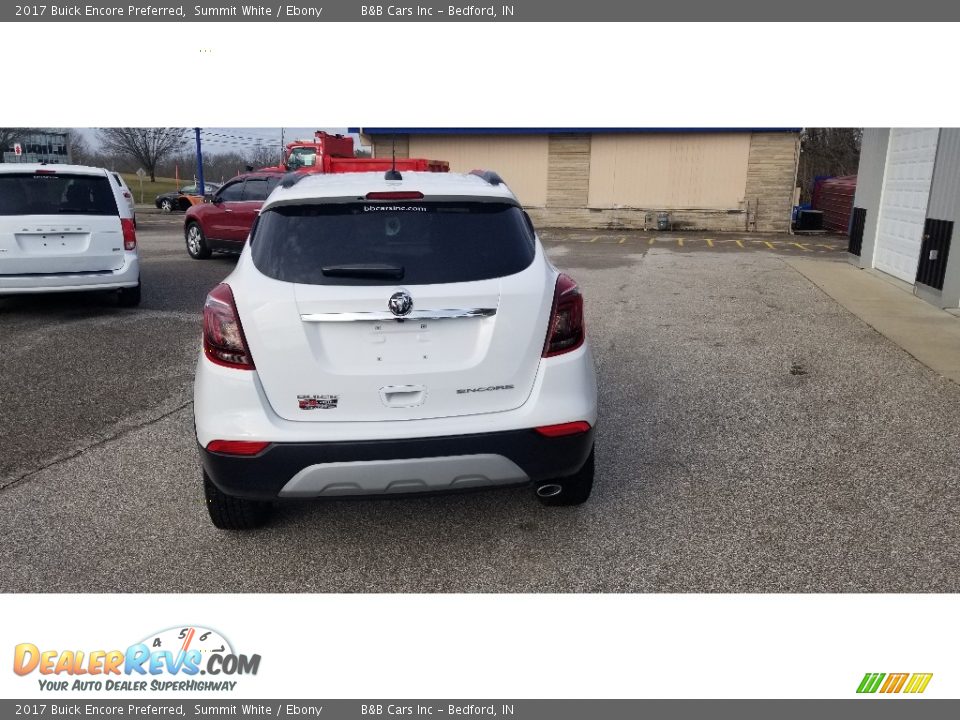 2017 Buick Encore Preferred Summit White / Ebony Photo #4