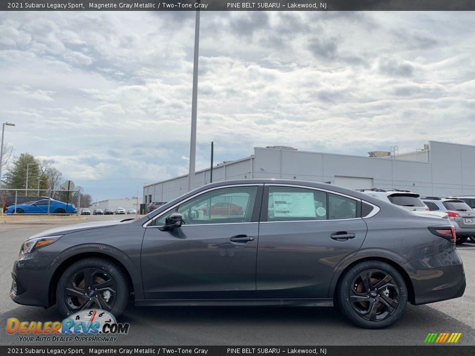 2021 Subaru Legacy Sport Magnetite Gray Metallic / Two-Tone Gray Photo #4