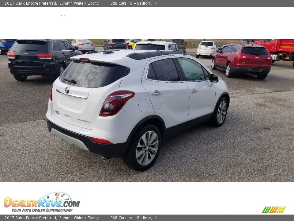 2017 Buick Encore Preferred Summit White / Ebony Photo #5