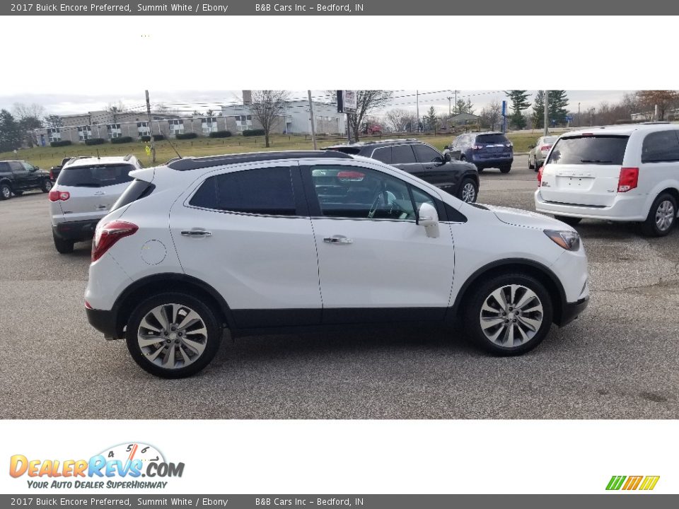 2017 Buick Encore Preferred Summit White / Ebony Photo #6