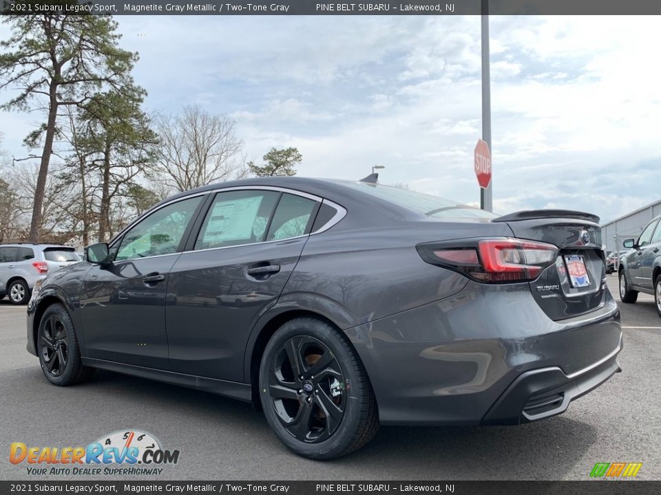 2021 Subaru Legacy Sport Magnetite Gray Metallic / Two-Tone Gray Photo #6